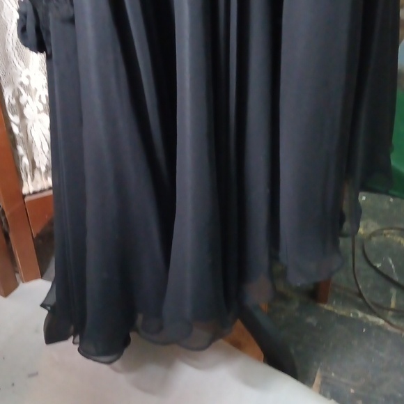 Rina diMontella Black Cocktail Dress Size 12 - Picture 10 of 11